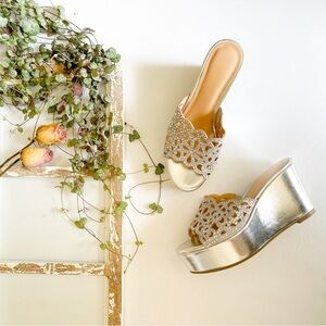 Thalia Sodi Silver Wedge with Pearls